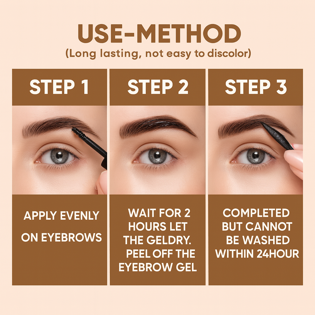 Easy Peel Eyebrow Gel