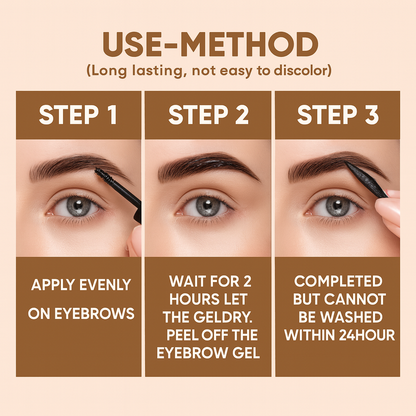 Easy Peel Eyebrow Gel